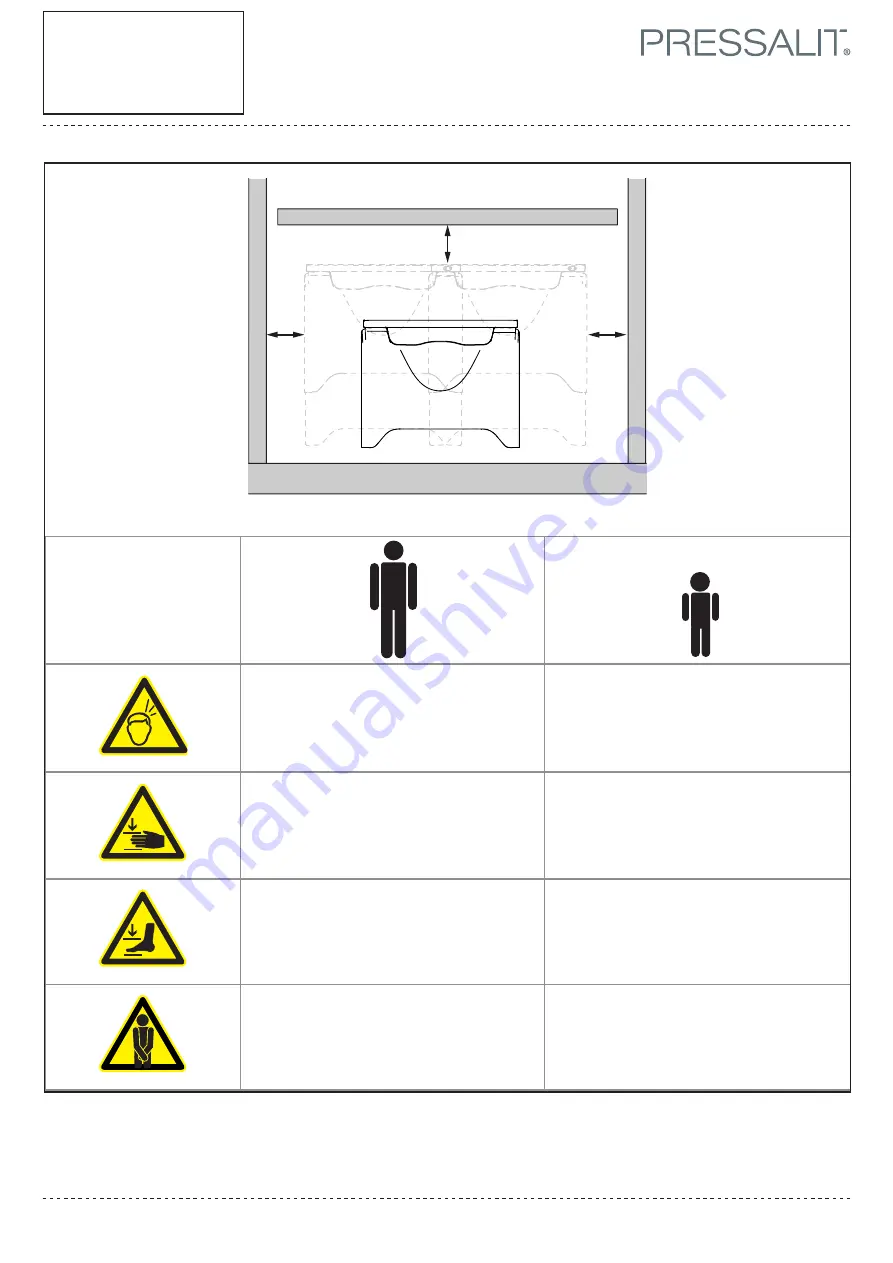 Pressalit MATRIX R485019 Mounting Instruction Download Page 20