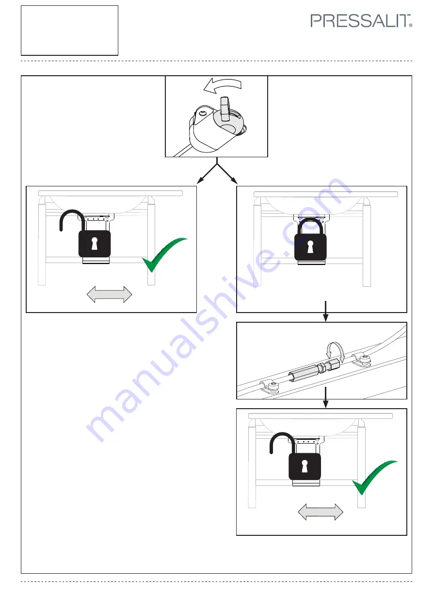 Pressalit MATRIX R485019 Mounting Instruction Download Page 36