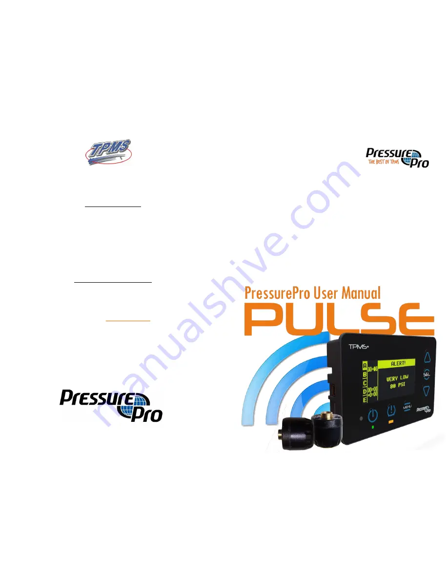 PressurePro APS2 Скачать руководство пользователя страница 1