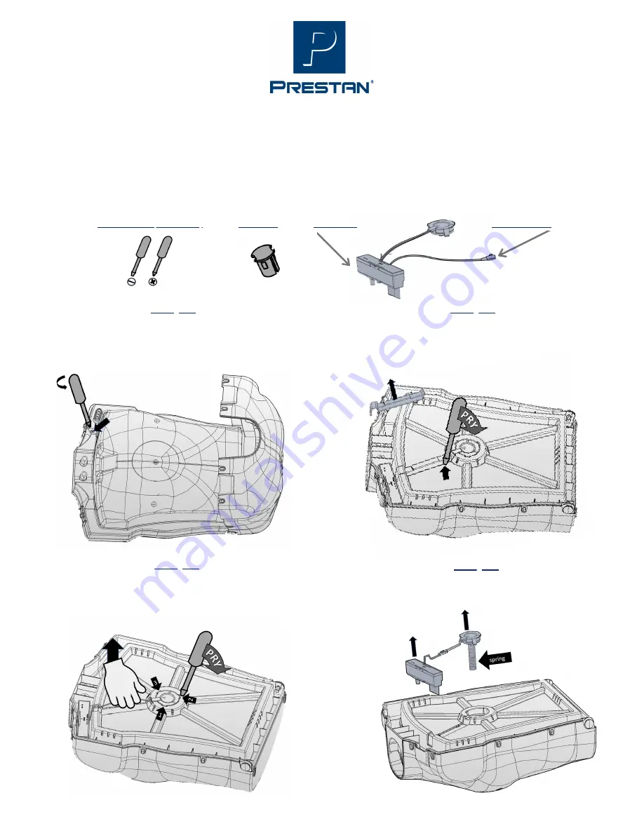 Prestan Adult Manikin 2000 Series Installation Manual Download Page 1