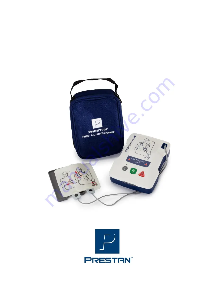 Prestan AED UltraTrainer Instructions Manual Download Page 1