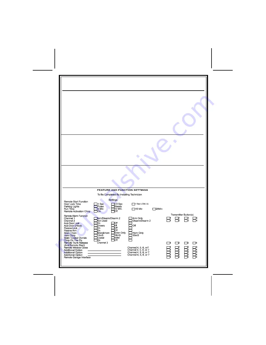 Prestige Owner's Manual Owner'S Manual Download Page 20