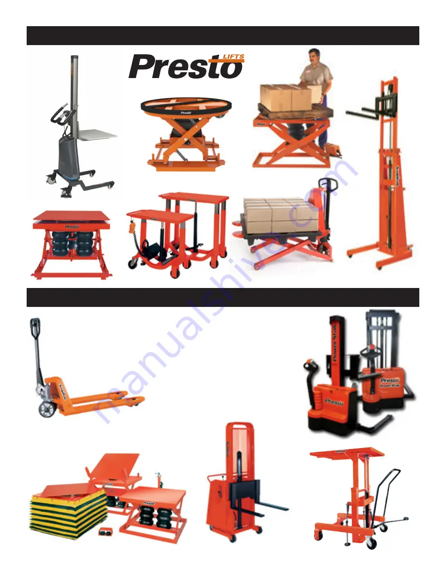 Presto Lifts HPT 50 Series Скачать руководство пользователя страница 25