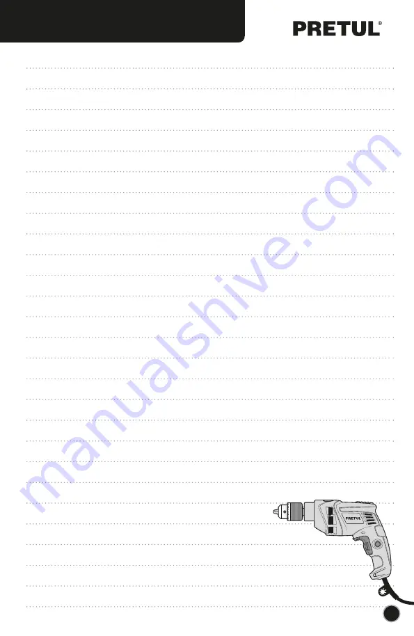 PRETUL 28112 Manual Download Page 21