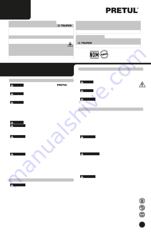 PRETUL ROTI-12PC Manual Download Page 5