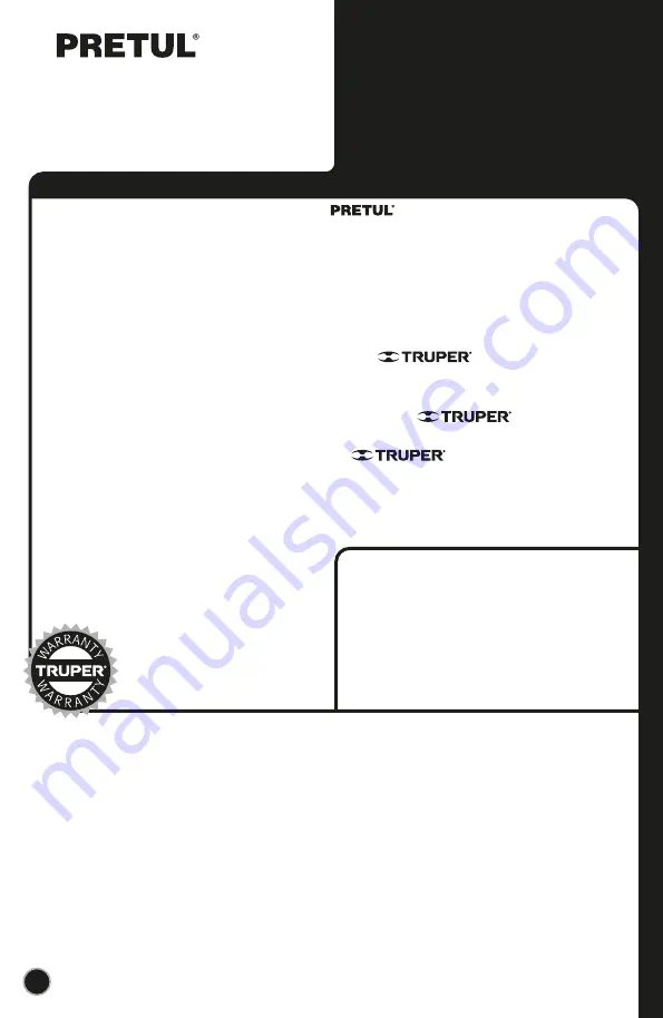 PRETUL ROTI-12PC Manual Download Page 24