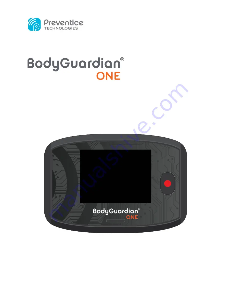 Preventice Technologies BodyGuardian One Скачать руководство пользователя страница 1