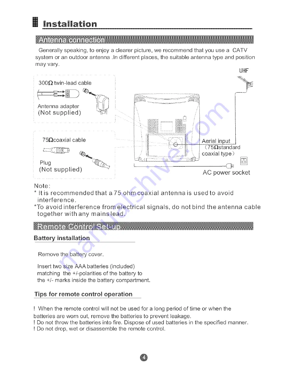 Prima DV1320P User Manual Download Page 6