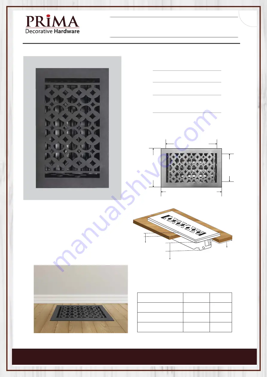 Prima VR-100 Manual Download Page 15