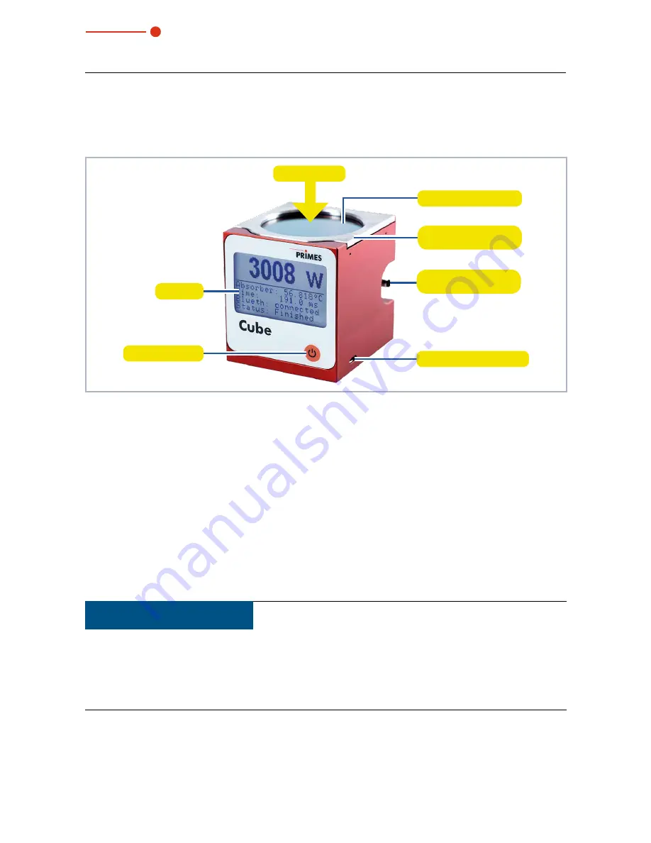 Primes CUBE Operating Manual Download Page 10