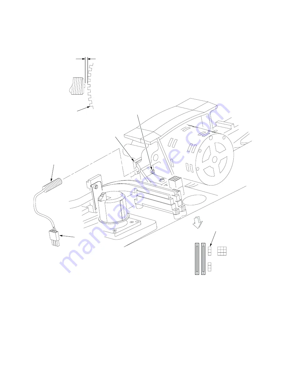 Printronix P4280 Maintenance Manual Download Page 117