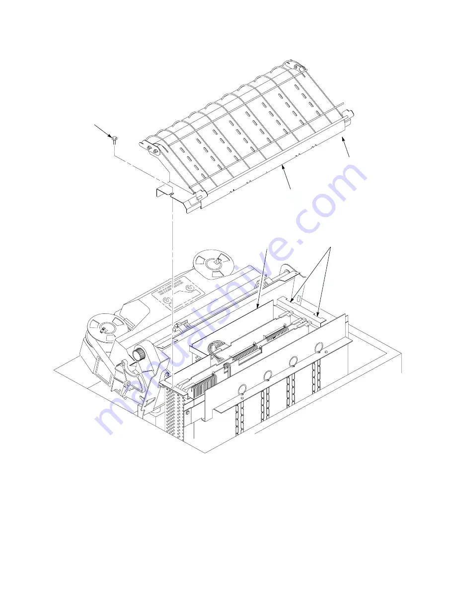 Printronix P4280 Maintenance Manual Download Page 125