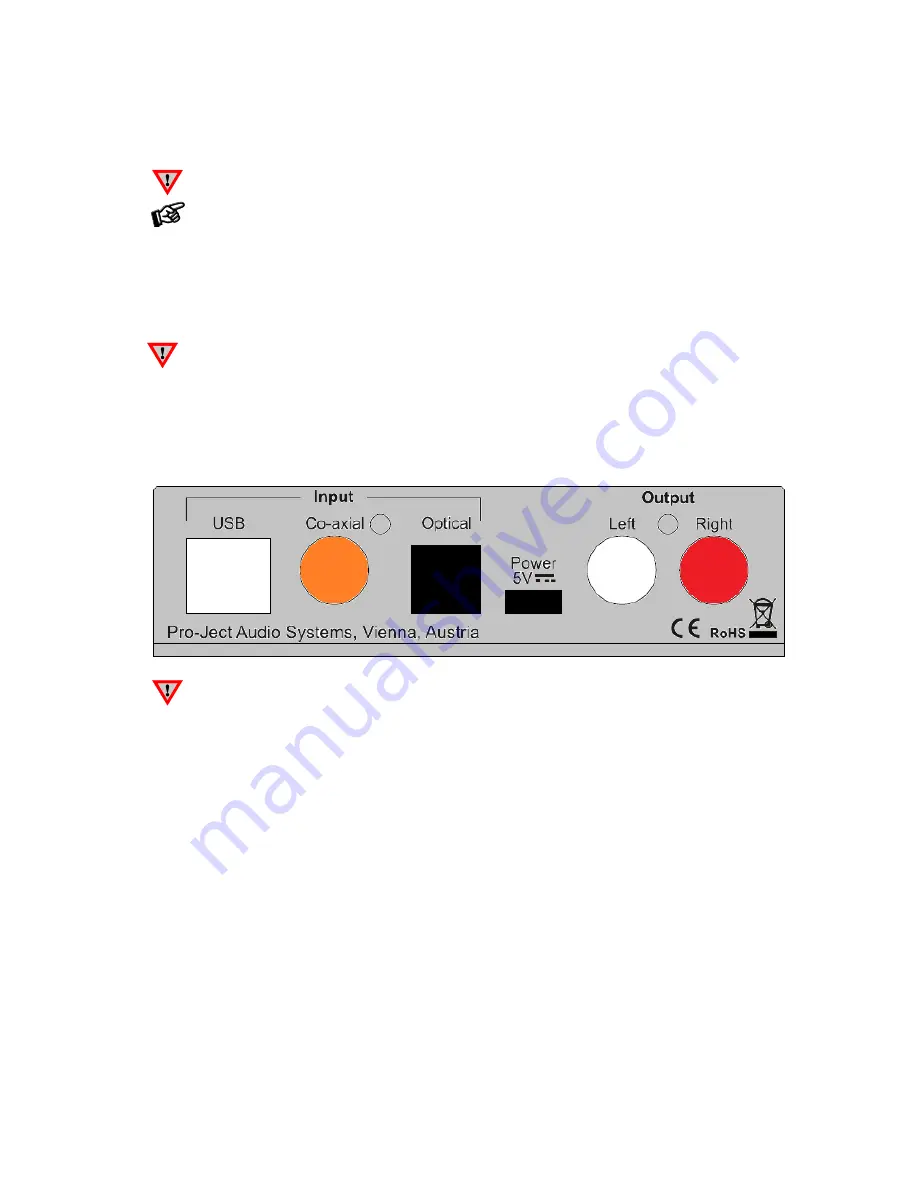 Pro-Ject Audio Systems Head Box S2 Digital Instructions For Use Download Page 2