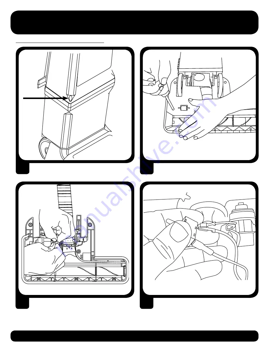 Pro-Team Upright Vacuum Service Manual Download Page 22