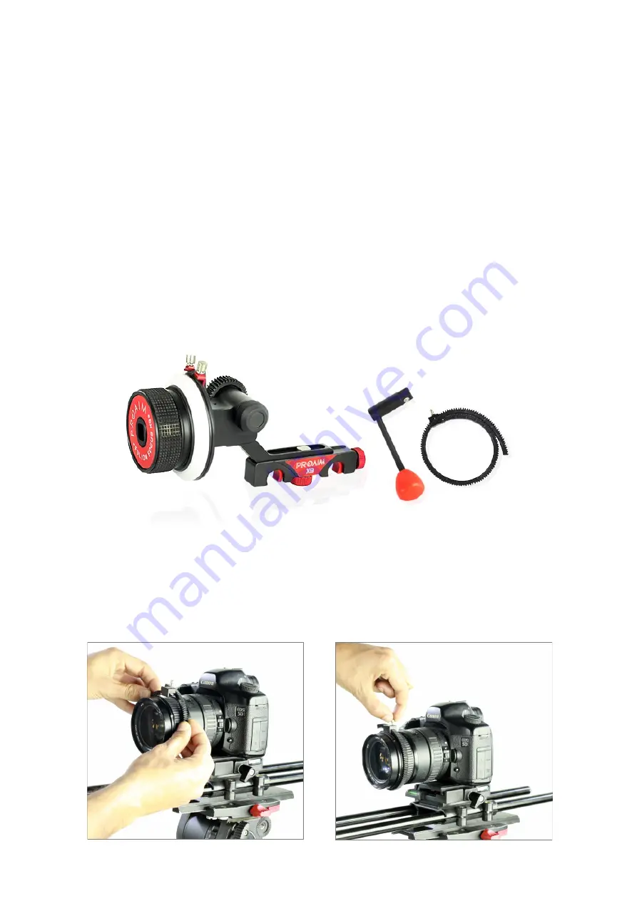 PROAIM Follow Focus X9 Скачать руководство пользователя страница 2