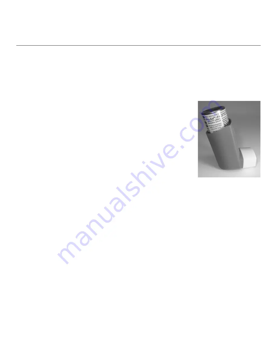 ProAir HFA Inhaler Quick Start Manual Download Page 1