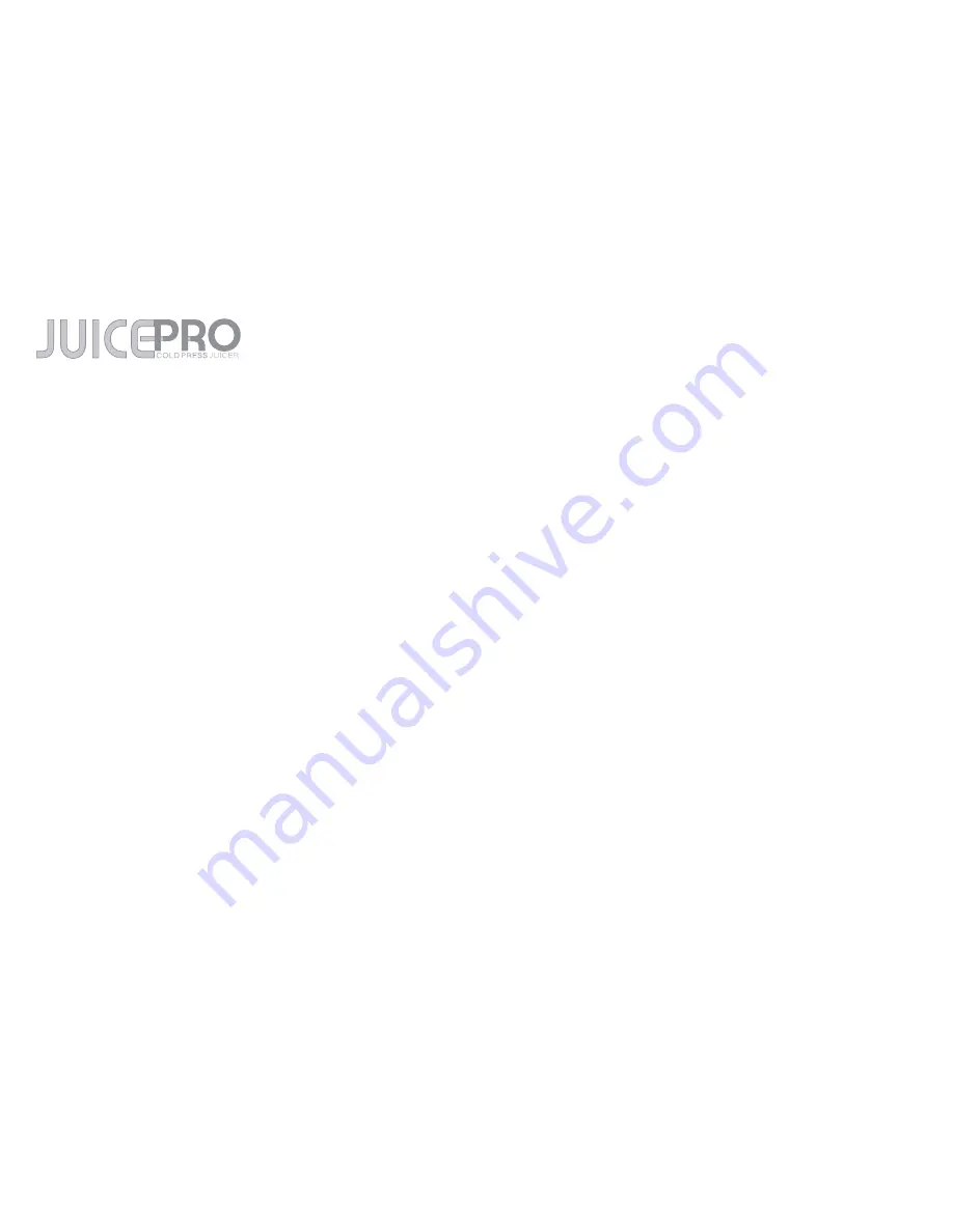 ProAppliances JuicePro ALI-VJP-P3 Скачать руководство пользователя страница 12