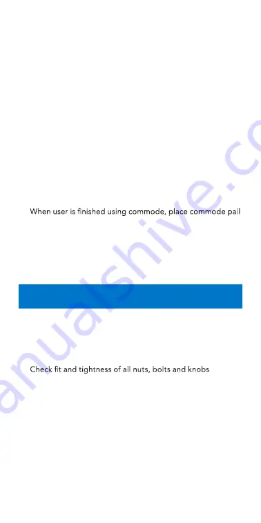 Probasics Three-in-One Commode Quick Start Manual Download Page 5