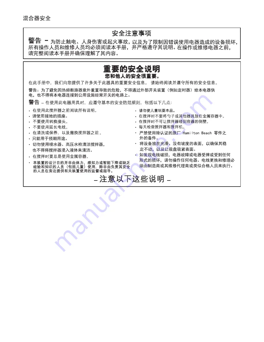 Proctor-Silex GM25 Operation Manual Download Page 28