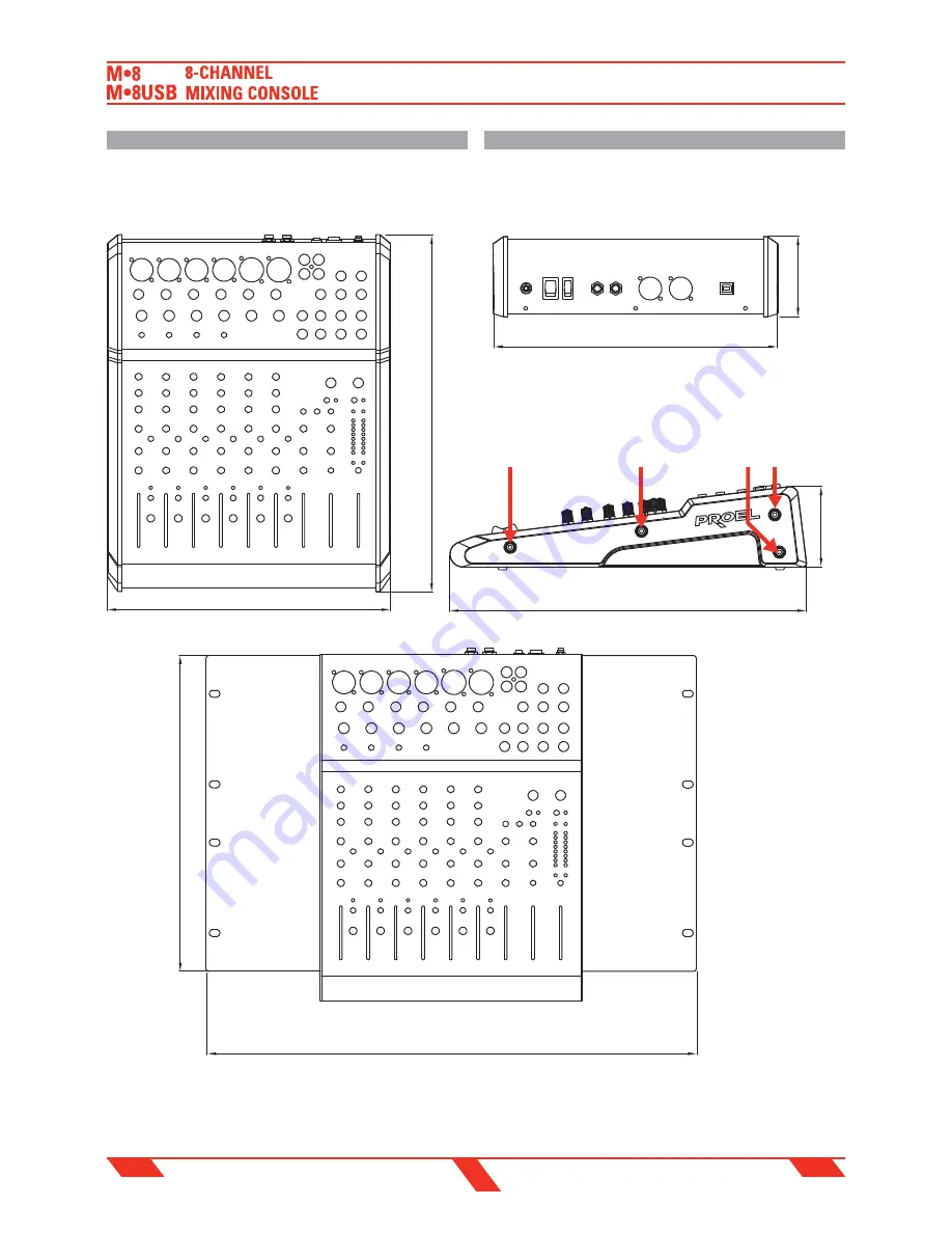 PROEL M-8 User Manual Download Page 23