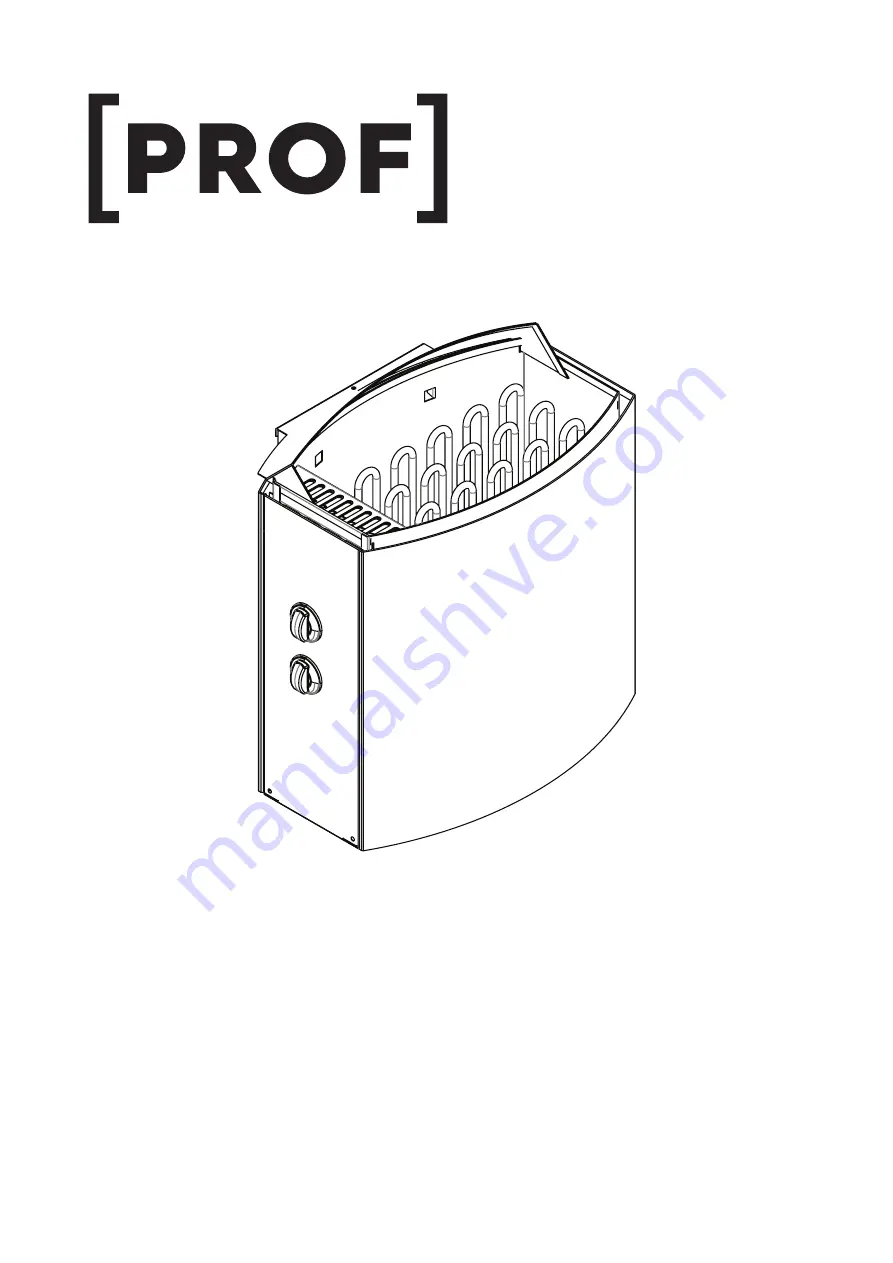 PROF HPR 45 Instructions For Installation And Use Manual Download Page 1