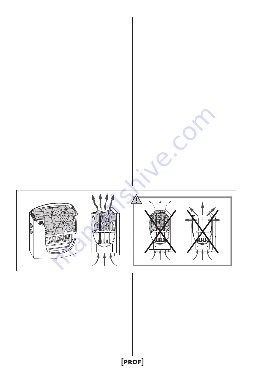 PROF HPR 45 Instructions For Installation And Use Manual Download Page 31