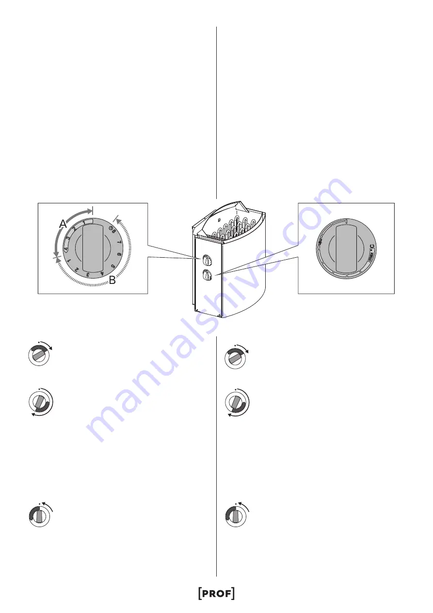 PROF HPR 45 Instructions For Installation And Use Manual Download Page 32