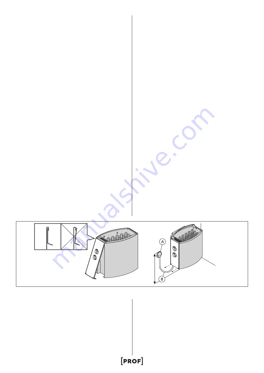 PROF HPR 45 Instructions For Installation And Use Manual Download Page 40