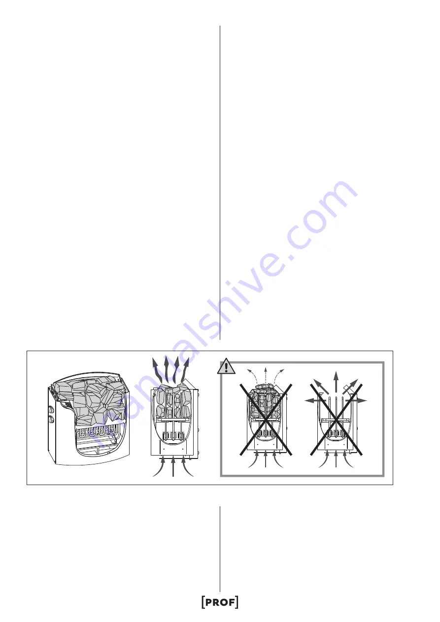 PROF HPR 45 Instructions For Installation And Use Manual Download Page 44