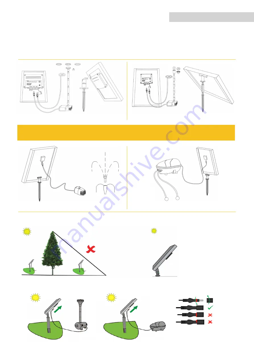 Profi-pumpe OASIS 200-3 LI+LED Operating Instructions Manual Download Page 3