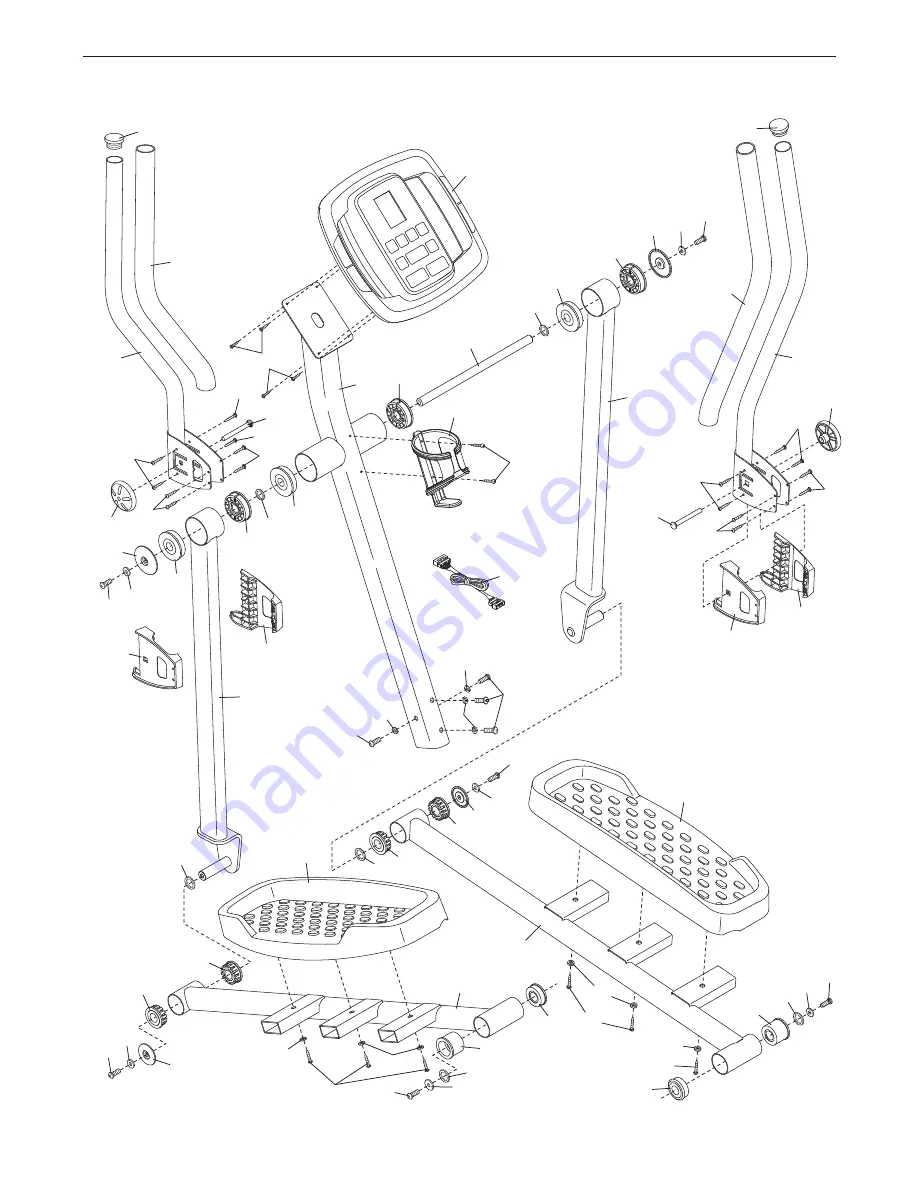 ProForm 550 Hr Elliptical (Italian) Manuale D'Istruzioni Download Page 22