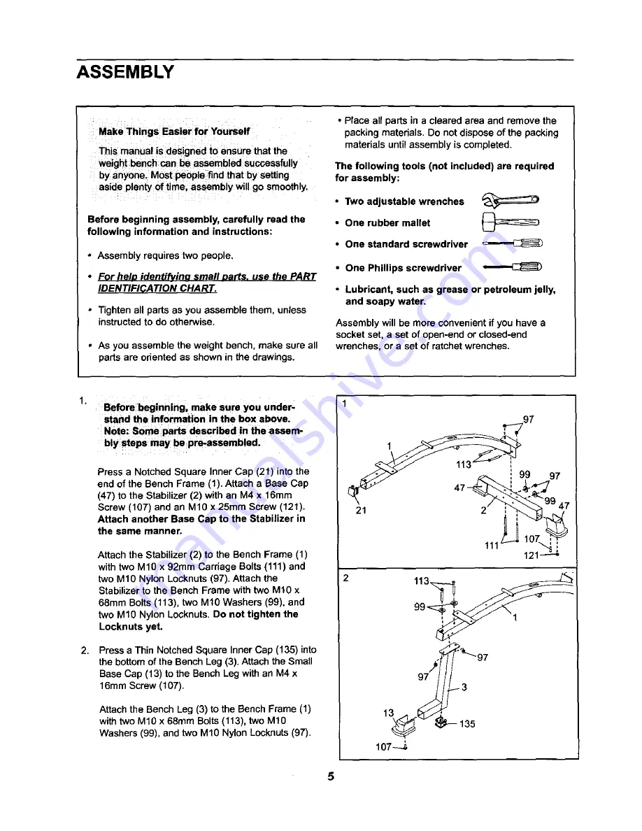 ProForm 831.153320 User Manual Download Page 5