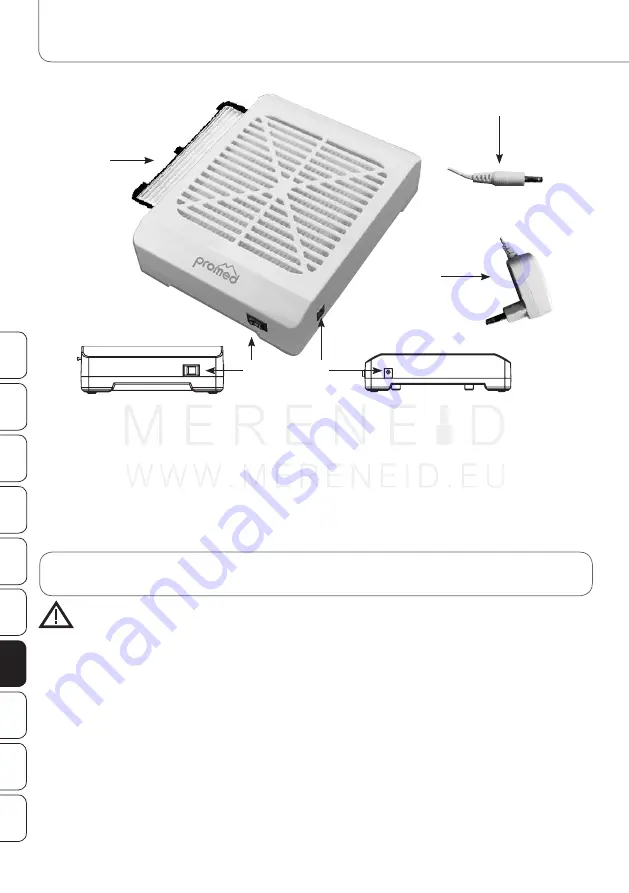 ProMed nailfan mini Instruction Leaflet Download Page 38