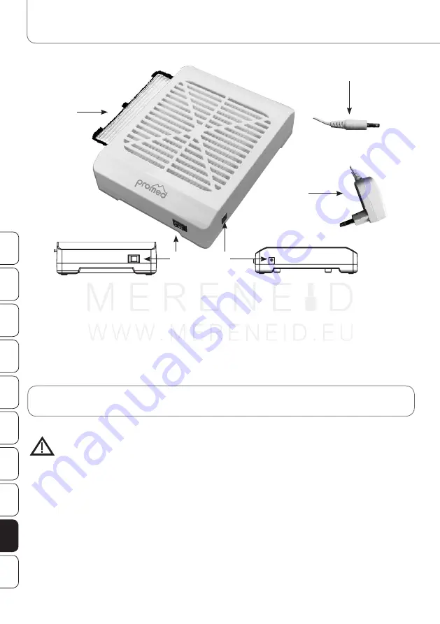 ProMed nailfan mini Instruction Leaflet Download Page 50