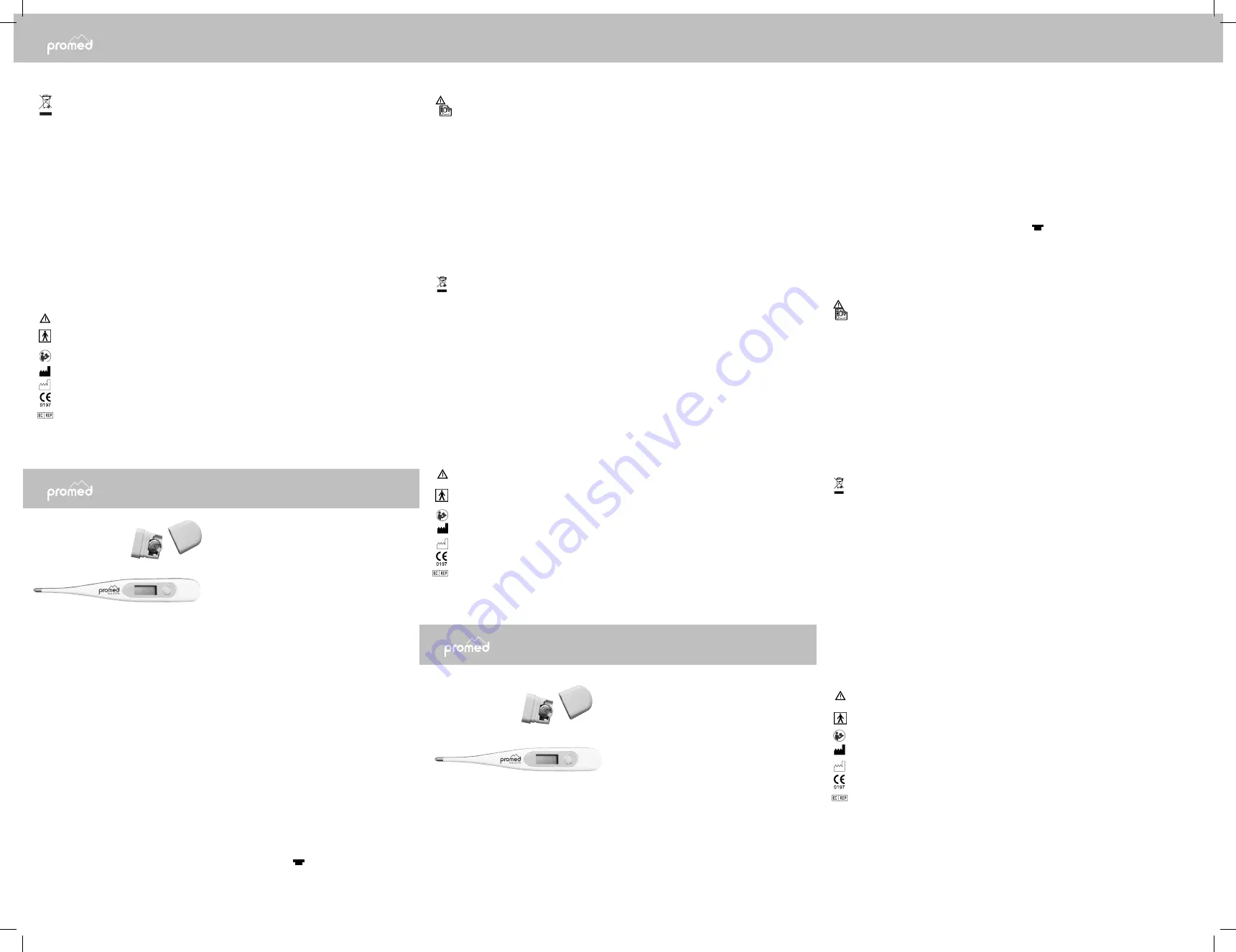 ProMed PFT-3.7 Manual Download Page 2