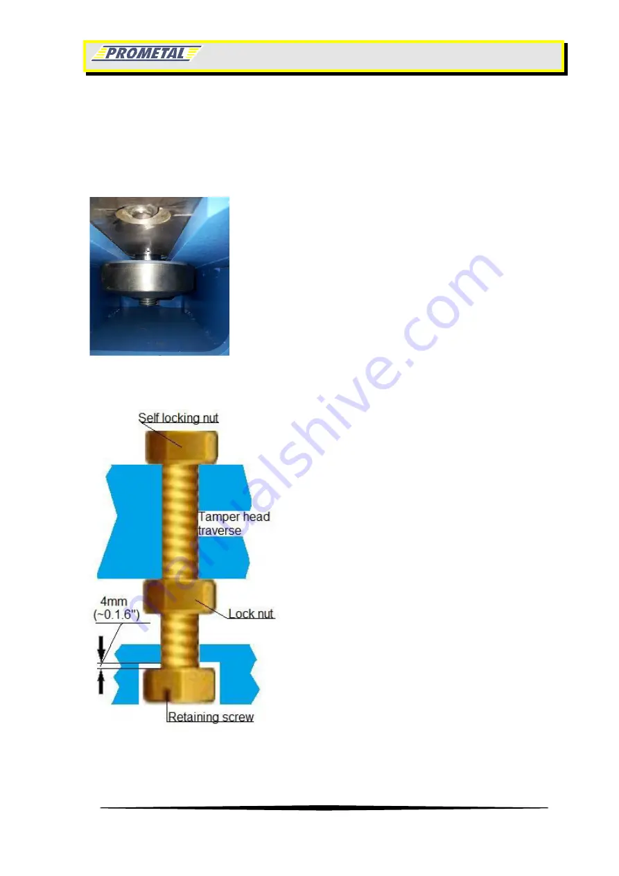 Prometal UNIVERSAL 1000 Maintenance Manual Download Page 44