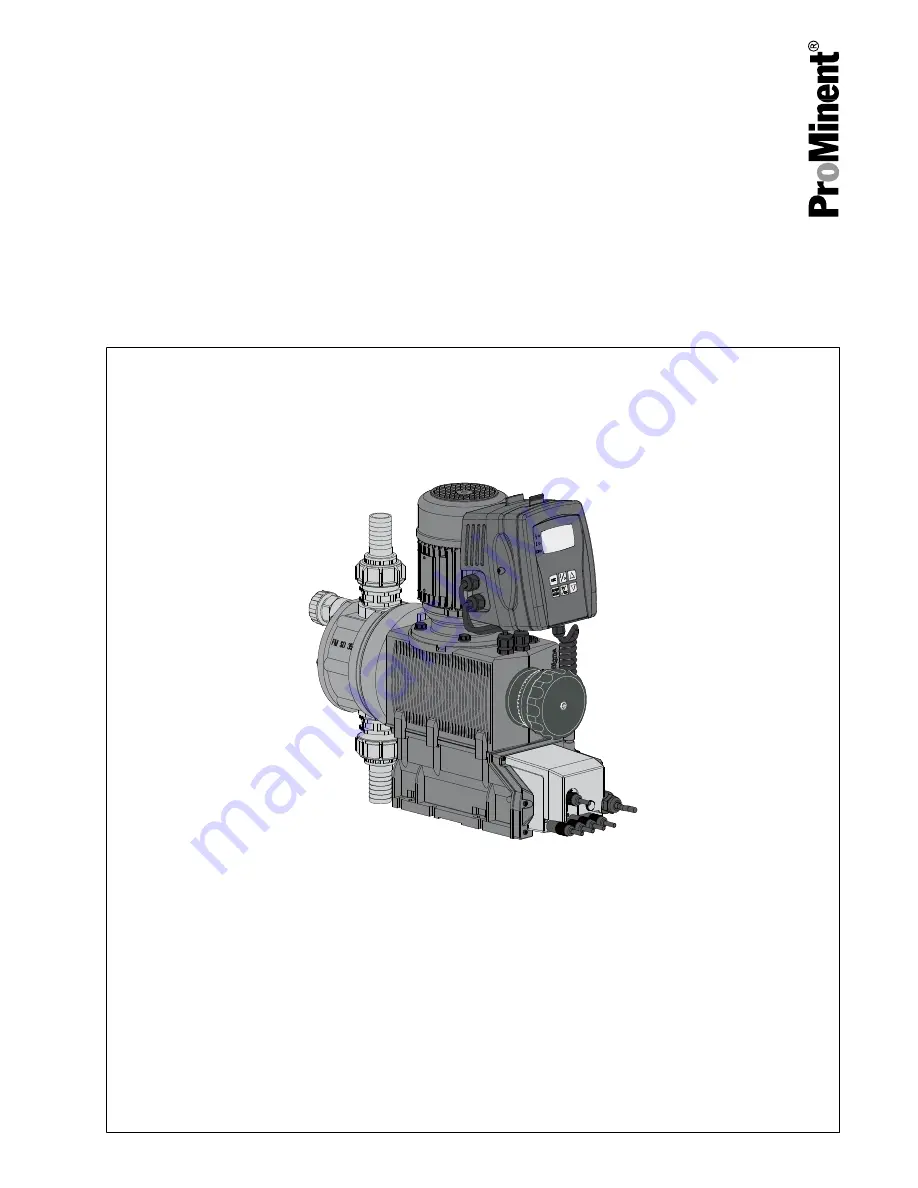 ProMinent 04350 PVT Operating Instructions Manual Download Page 1