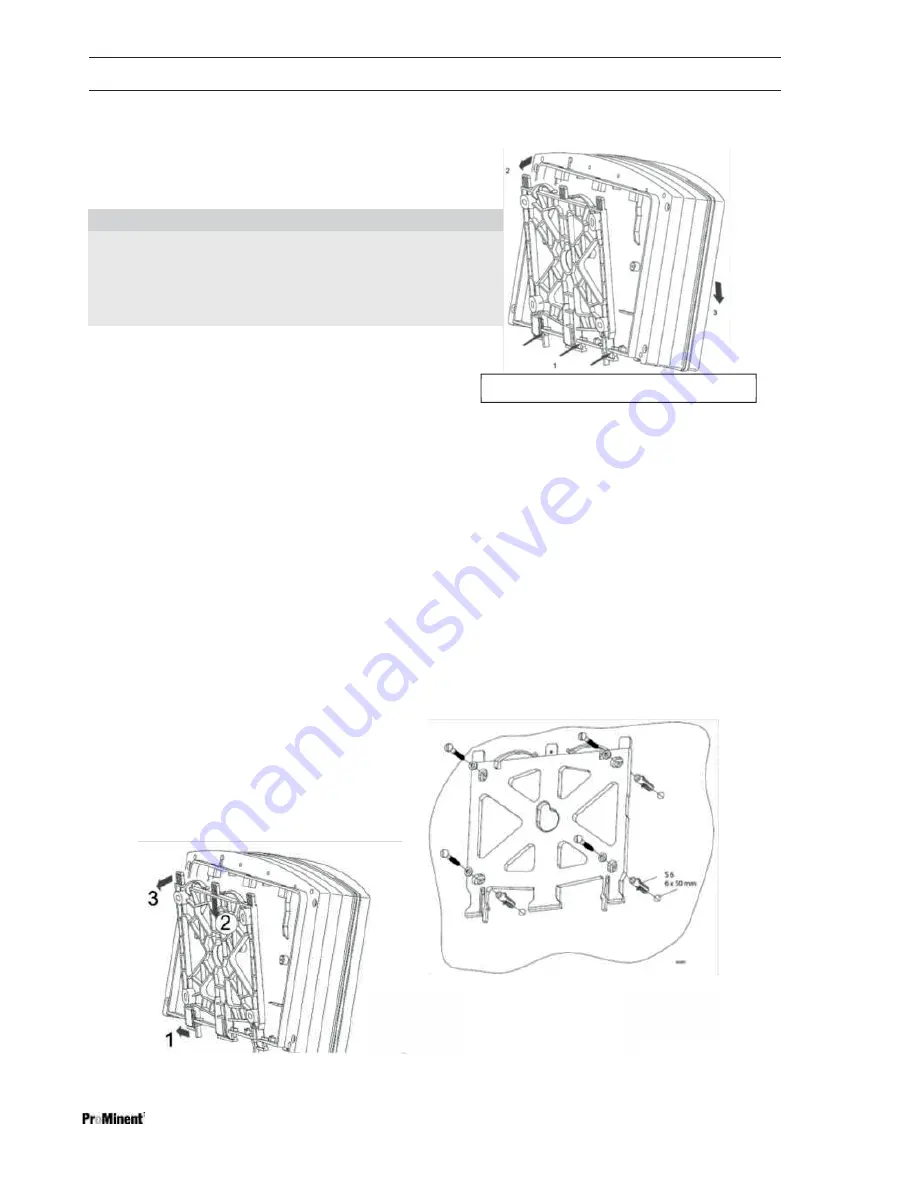 ProMinent Aegis-II Assembly And Operating Instructions Manual Download Page 20