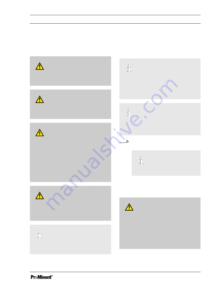 ProMinent DulcoFlow DFMa series Operating Instructions Manual Download Page 15