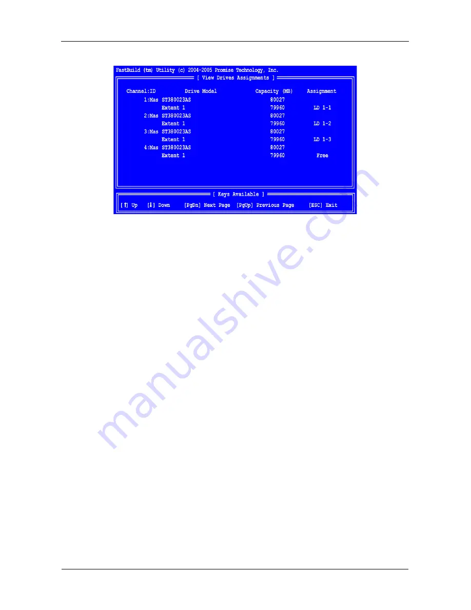 Promise Technology FastTrak TX4310 User Manual Download Page 112