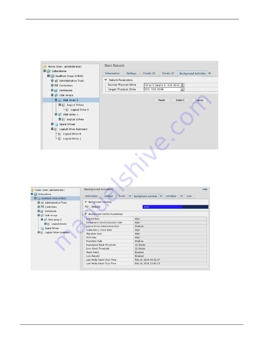 Promise Technology VES0603 Product Manual Download Page 98