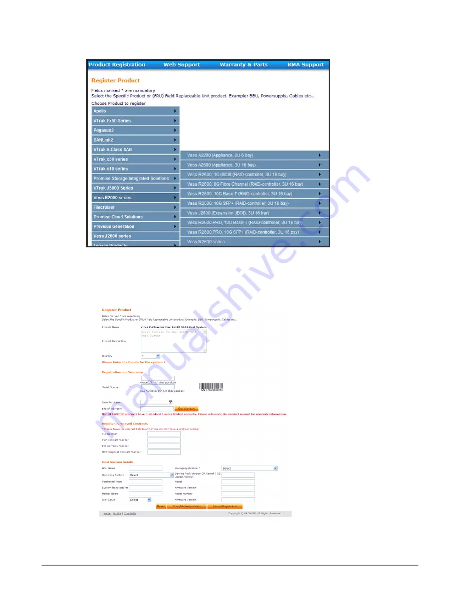 Promise Technology Vess A6120 Quick Start Manual Download Page 35