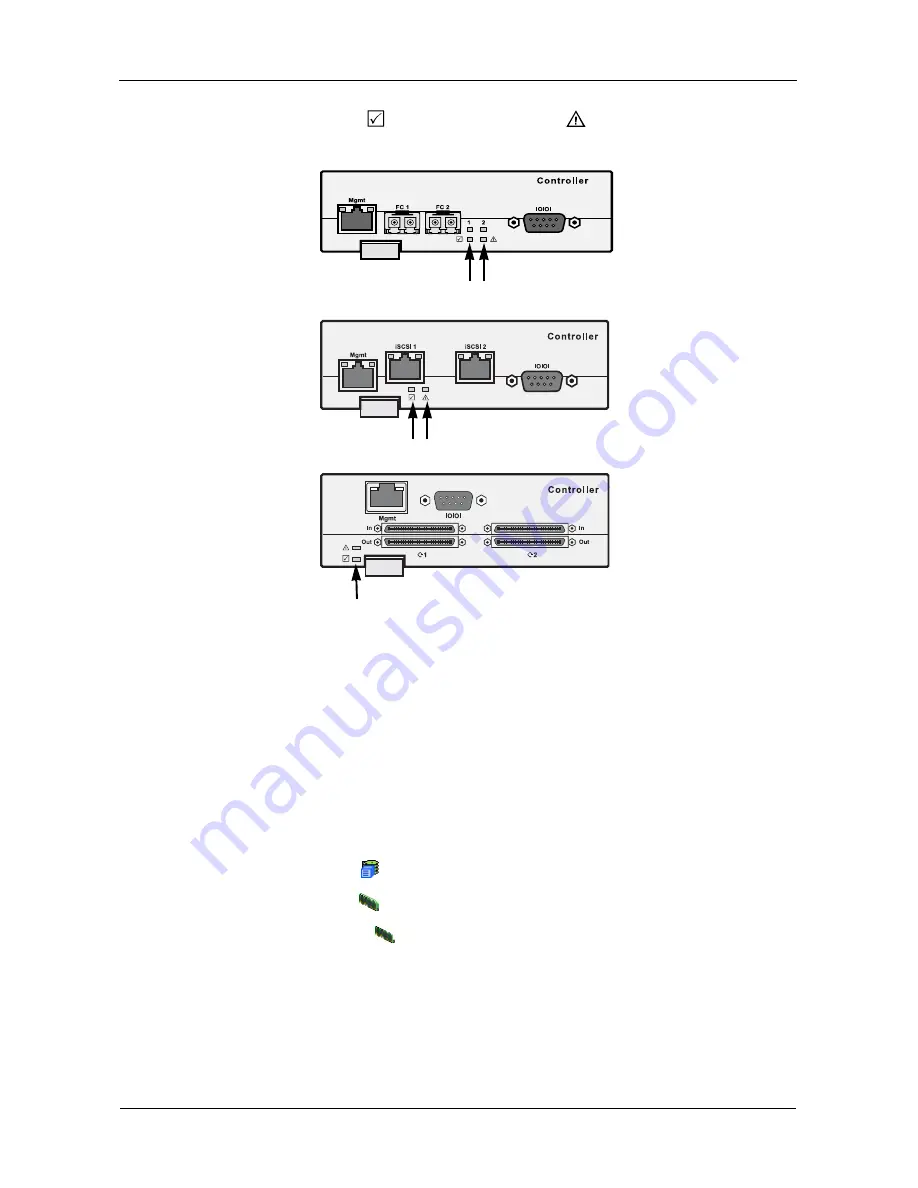 Promise Technology VTrack M-Class M200f Product Manual Download Page 122