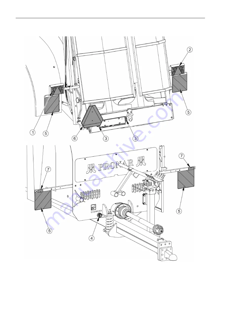 PRONAR NV161/1 Operator'S Manual Download Page 66