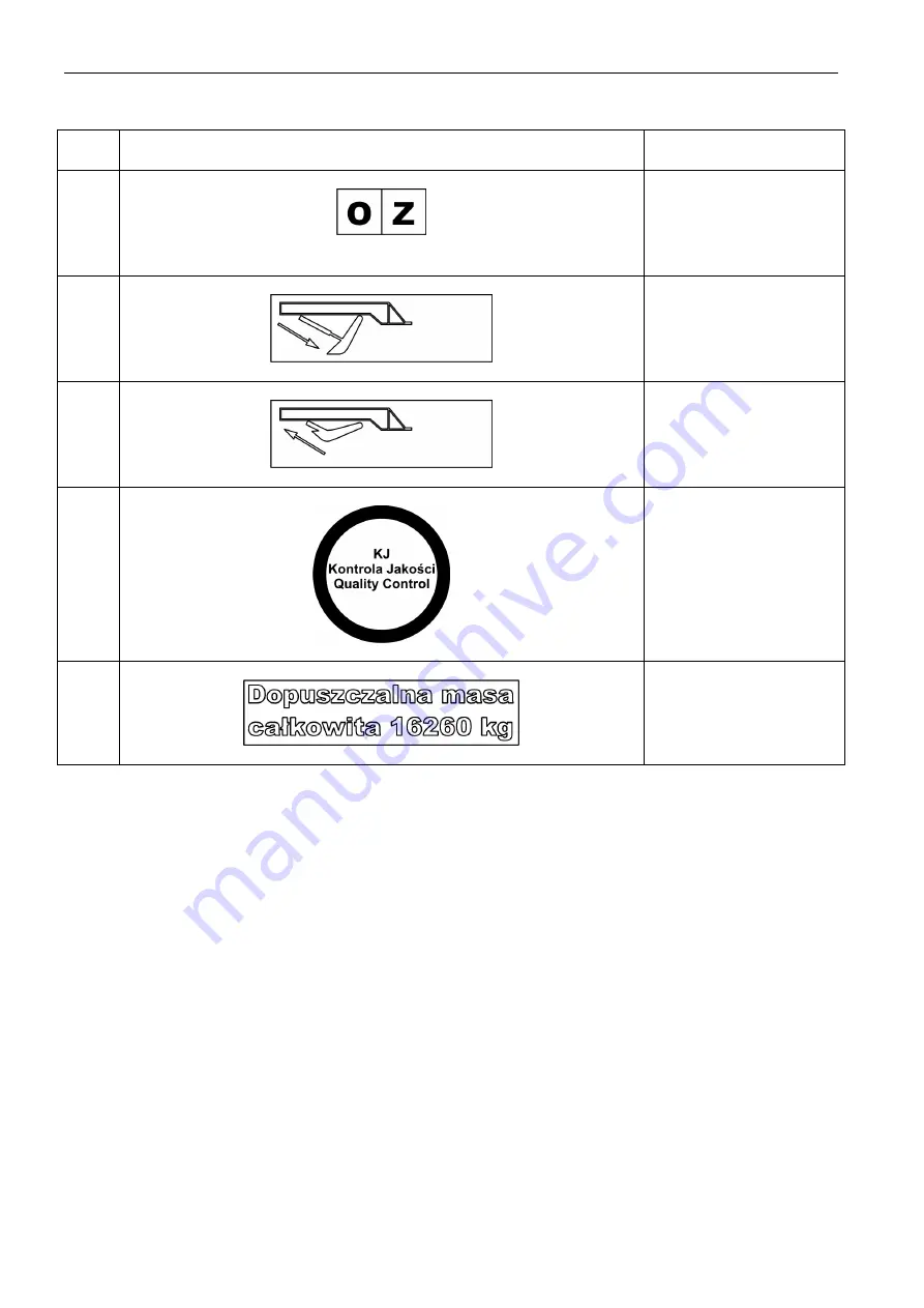 PRONAR PT512 Operator'S Manual Download Page 44