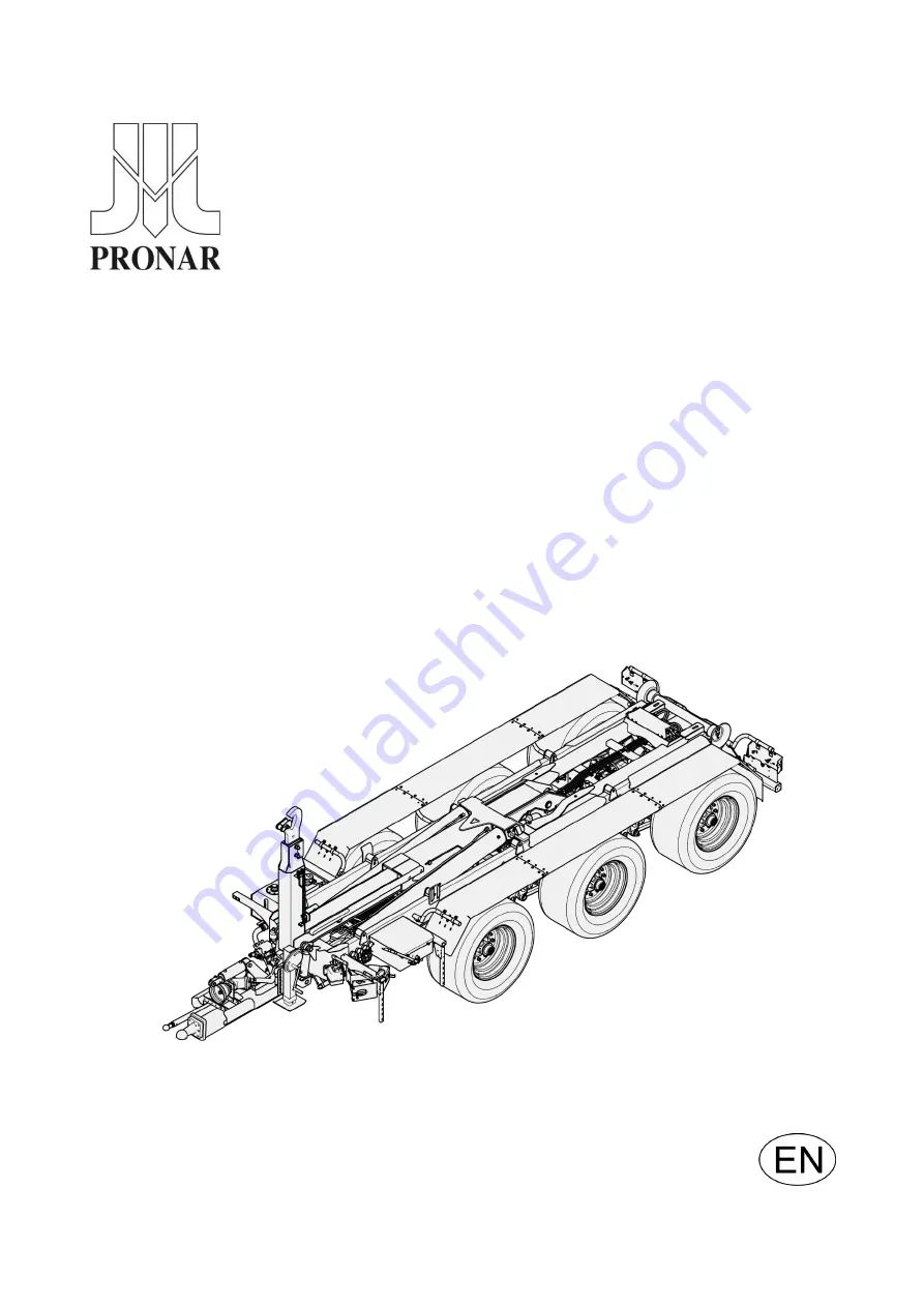 PRONAR T386 Operator'S Manual Download Page 1