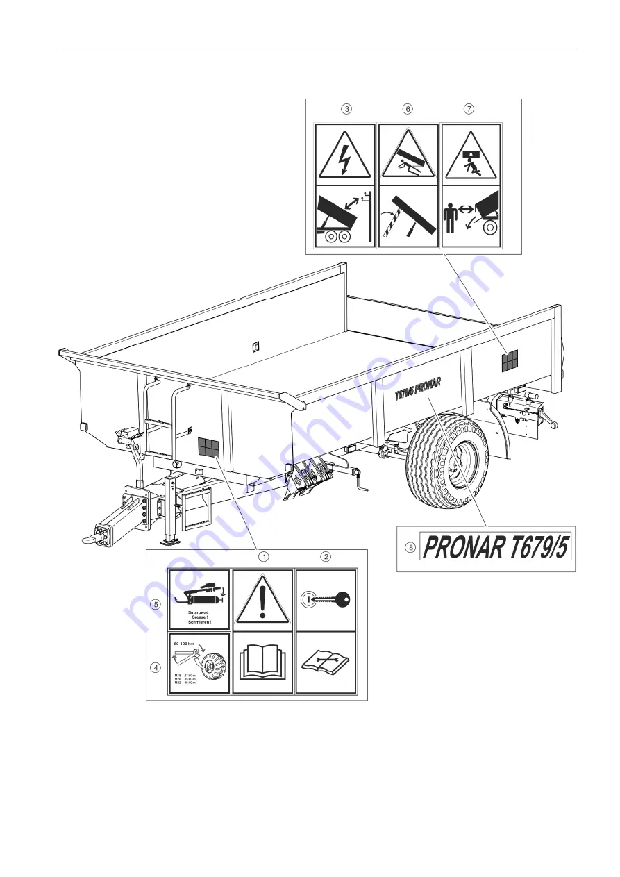 PRONAR T679/5 Operator'S Manual Download Page 37