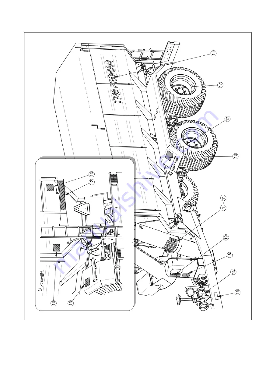 PRONAR T740 Manual Download Page 37