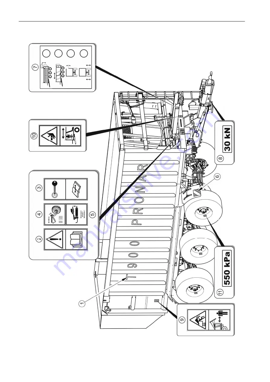 PRONAR T900 Operator'S Manual Download Page 40