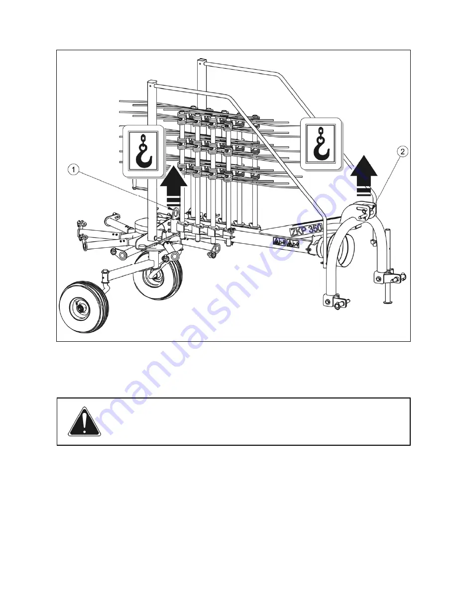 PRONAR ZKP350 Operating Instructions Manual Download Page 15